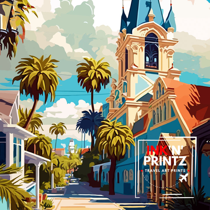 St Augustine Florida Travel Poster St Augustine