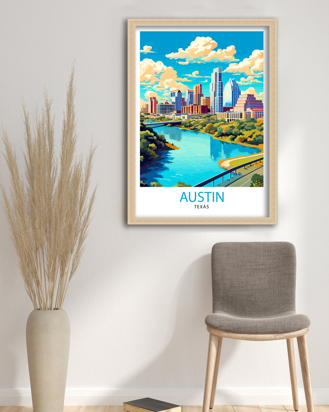 Austin Texas Travel Poster