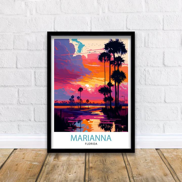 Marianna Florida Travel Poster