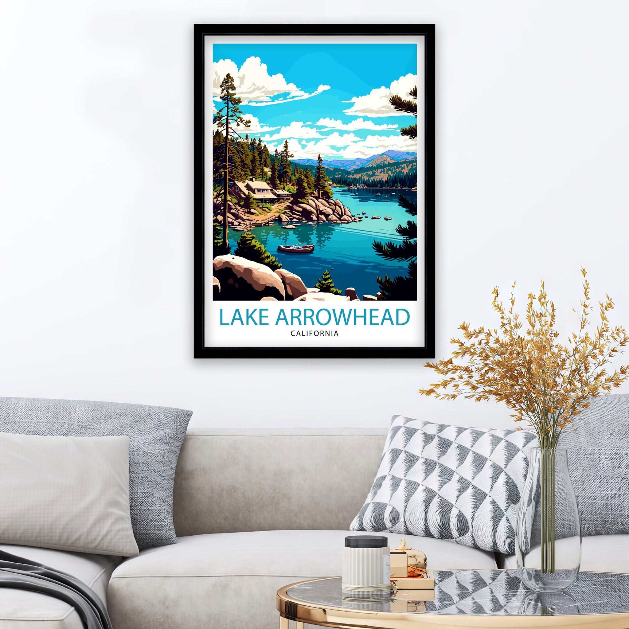 Monterey California Travel Print| Monterey Wall Decor Monterey Home Living Decor Monterey Illustration Travel Poster Gift For Monterey