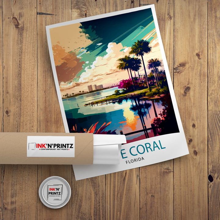 Cape Coral Travel Poster