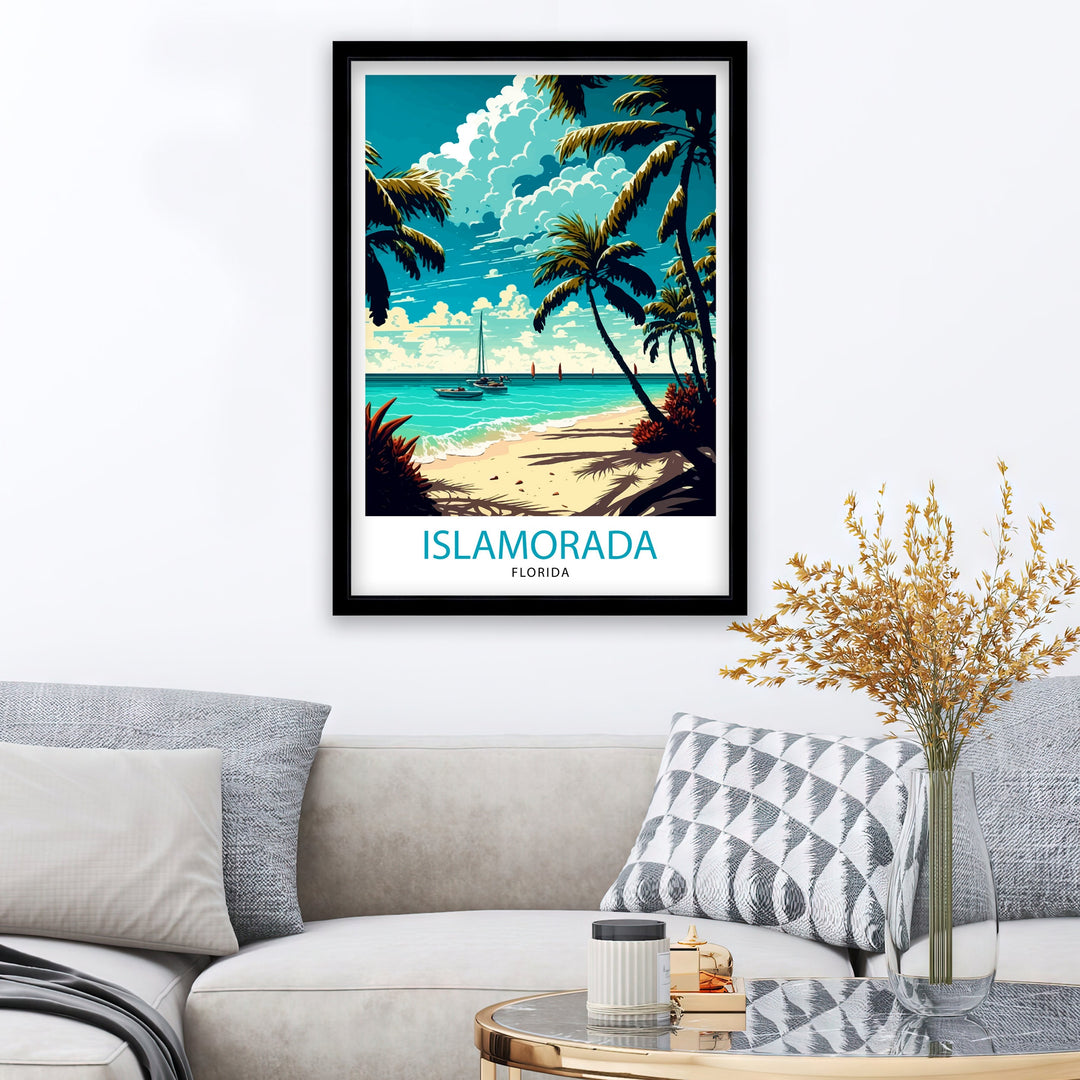 Islamorada Florida Travel Poster