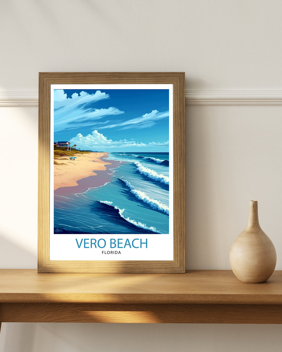 Vero Beach Florida Travel Poster