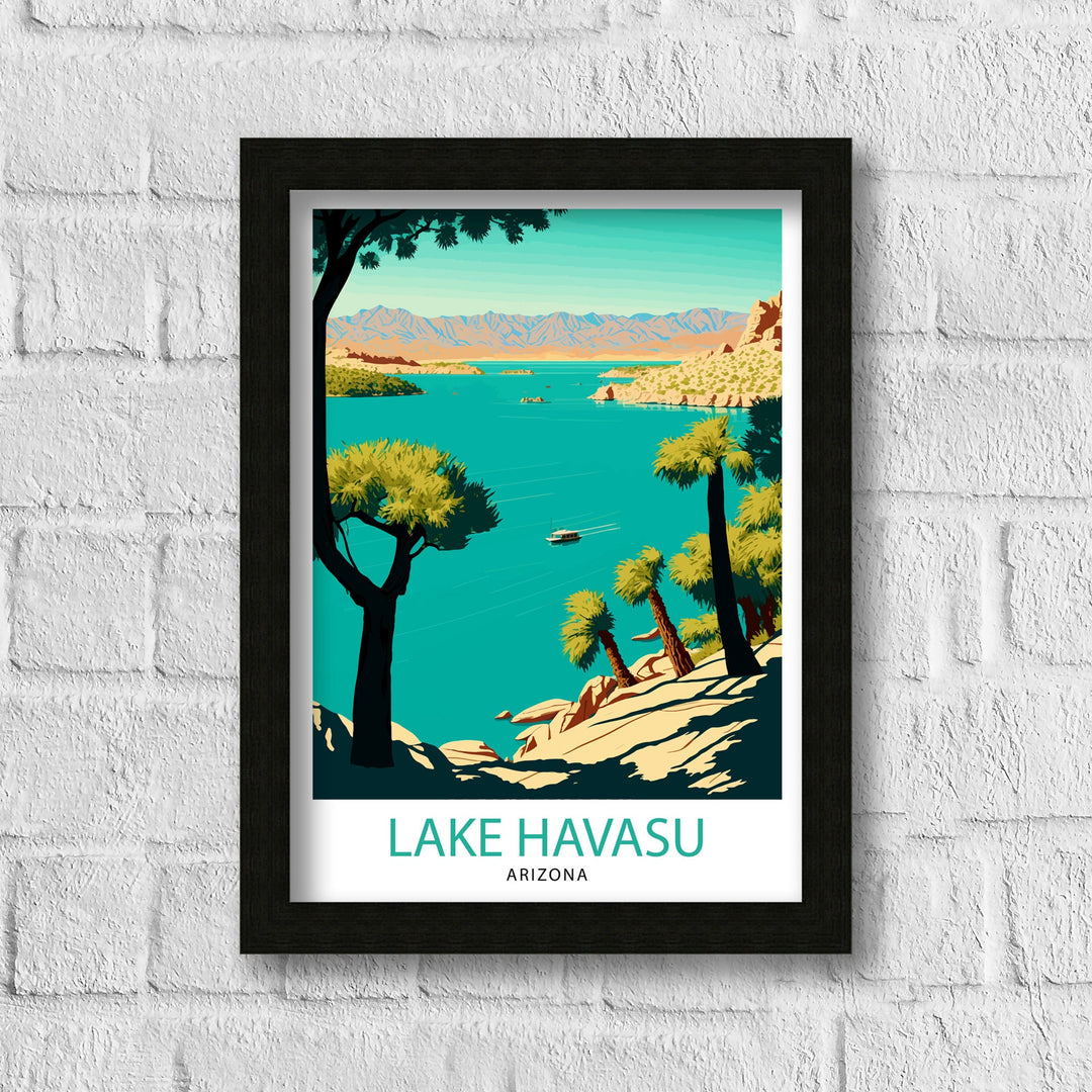 Lake Havasu Arizona Travel Poster