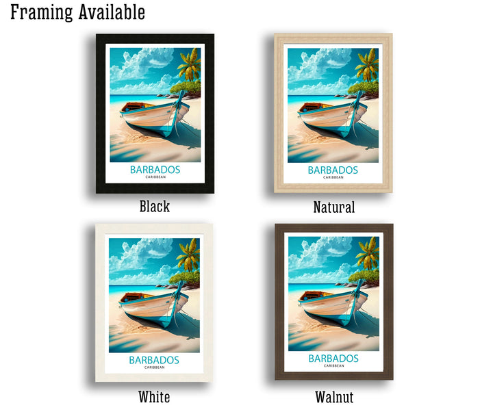 Barbados Print Barbados Poster | Barbados | Travel Poster | Travel Print | Barbados Wall Art | Caribbean Poster | Barbados Art | Caribbean