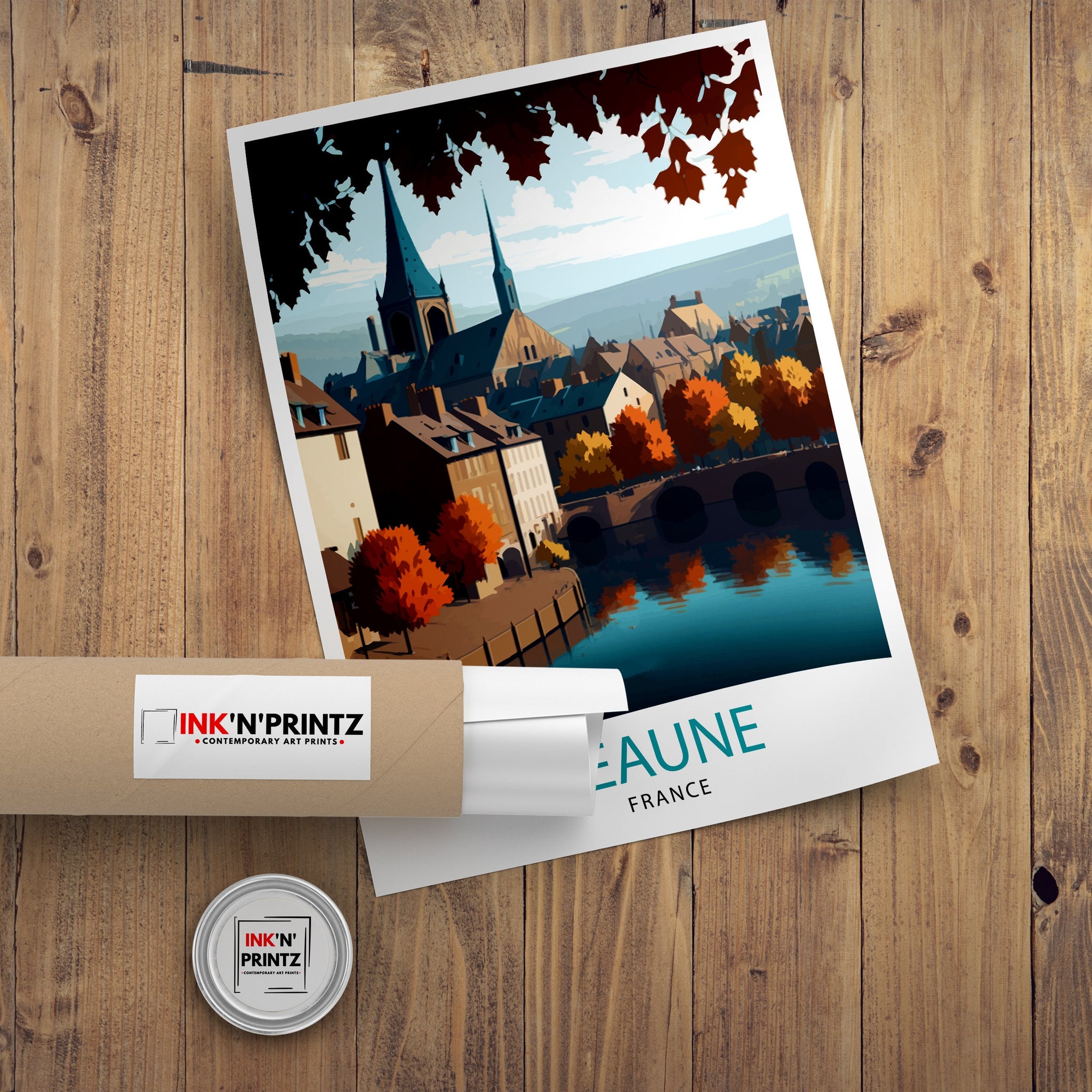 Beaune France Travel Print Beaune Wall Decor Beaune Home Living Decor Beaune France Illustration Travel Poster Gift for Beaune France