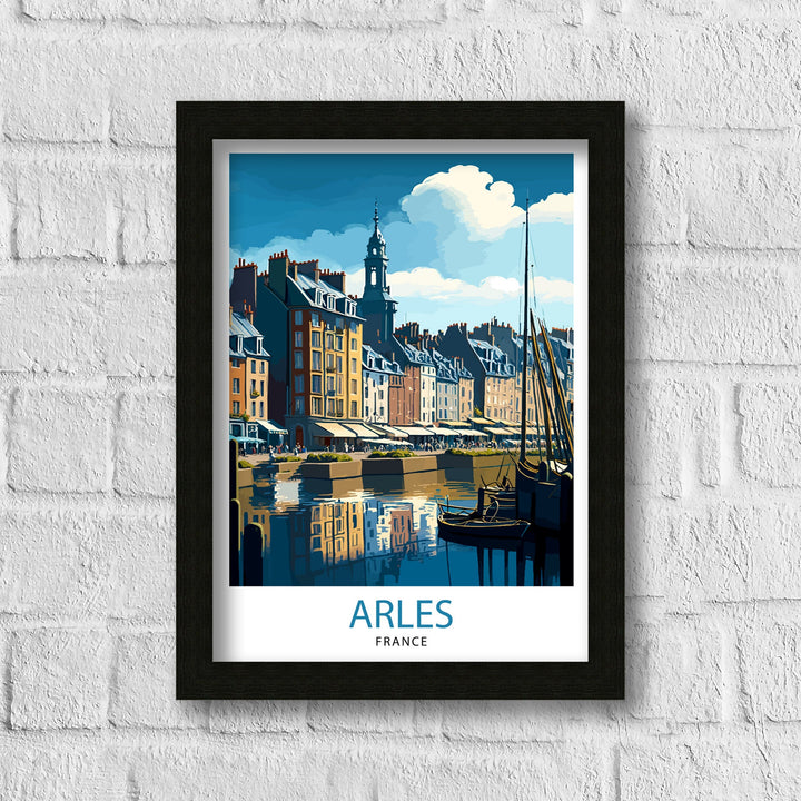 Arles France Travel Poster Arles