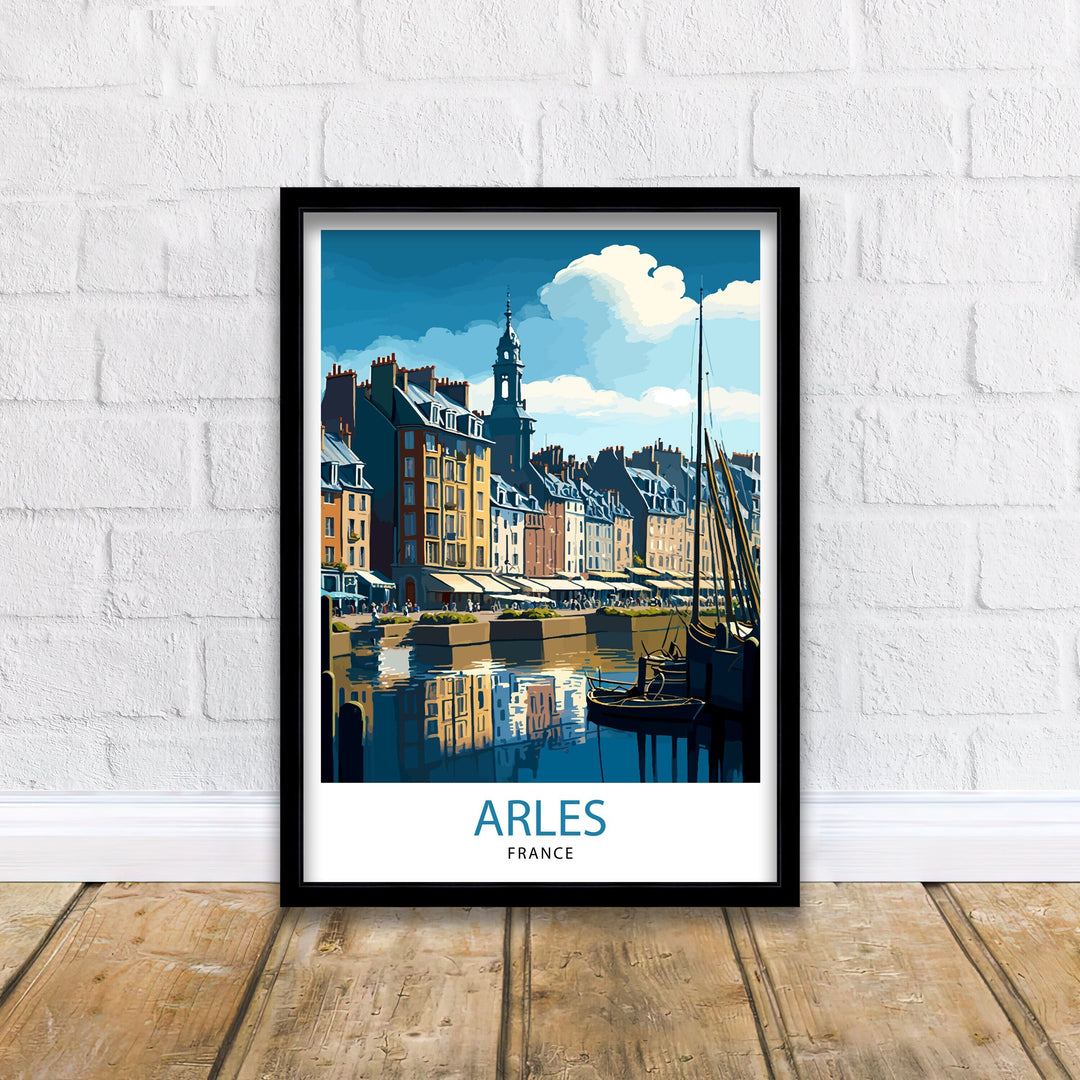 Arles France Travel Poster Arles