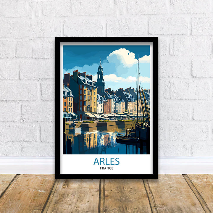 Arles France Travel Poster Arles