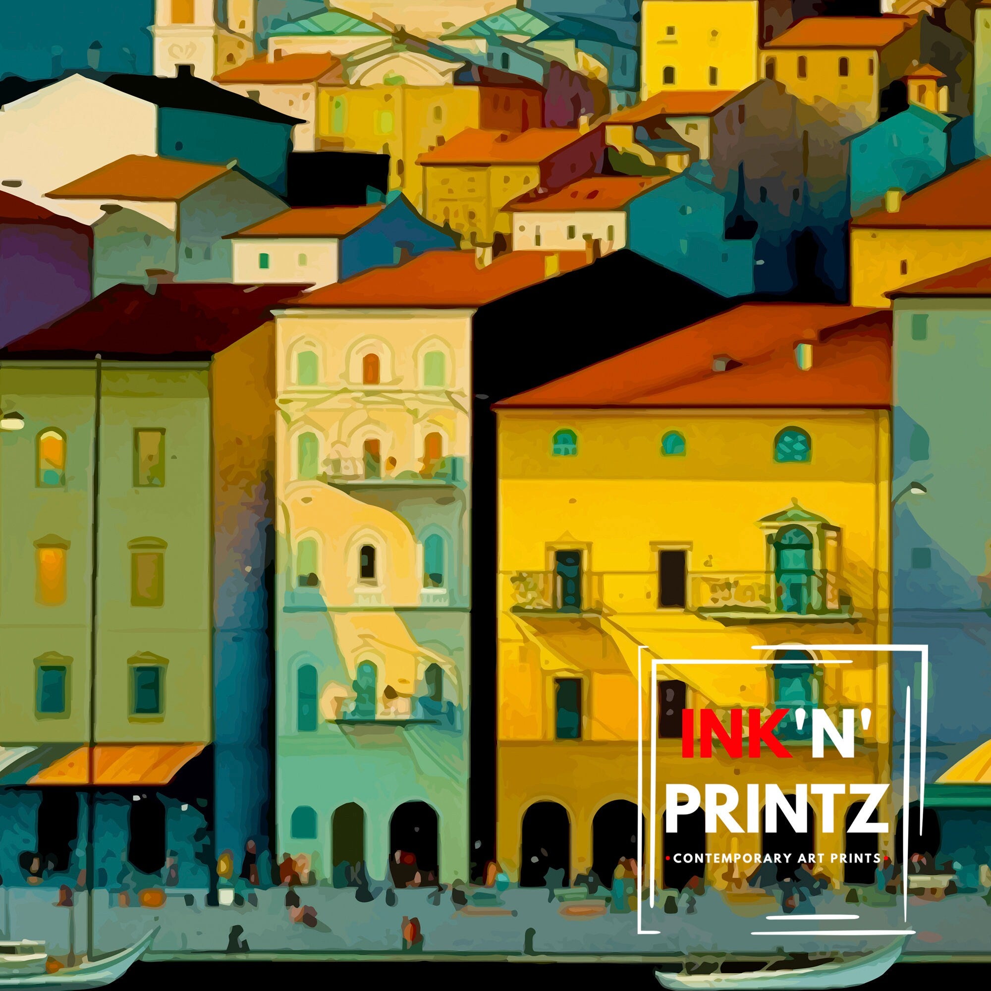 Trieste Italy Travel Print Trieste Wall Art Trieste Home Decor Italy Travel Poster Trieste Illustration Trieste Gift
