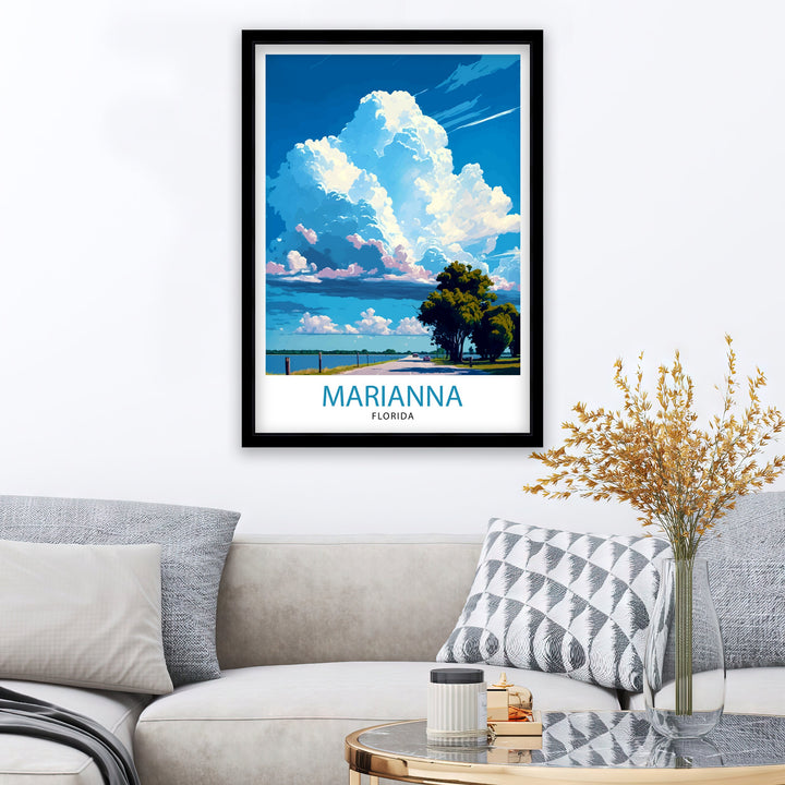 Marianna Florida Travel Poster