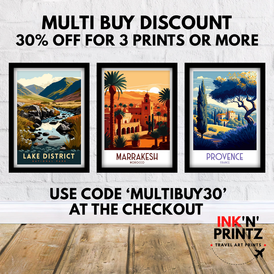 Durango Colorado Travel Print| Colorado Wall Decor Durango Poster Rocky Mountain Travel Prints Colorado Art Print Durango Illustration