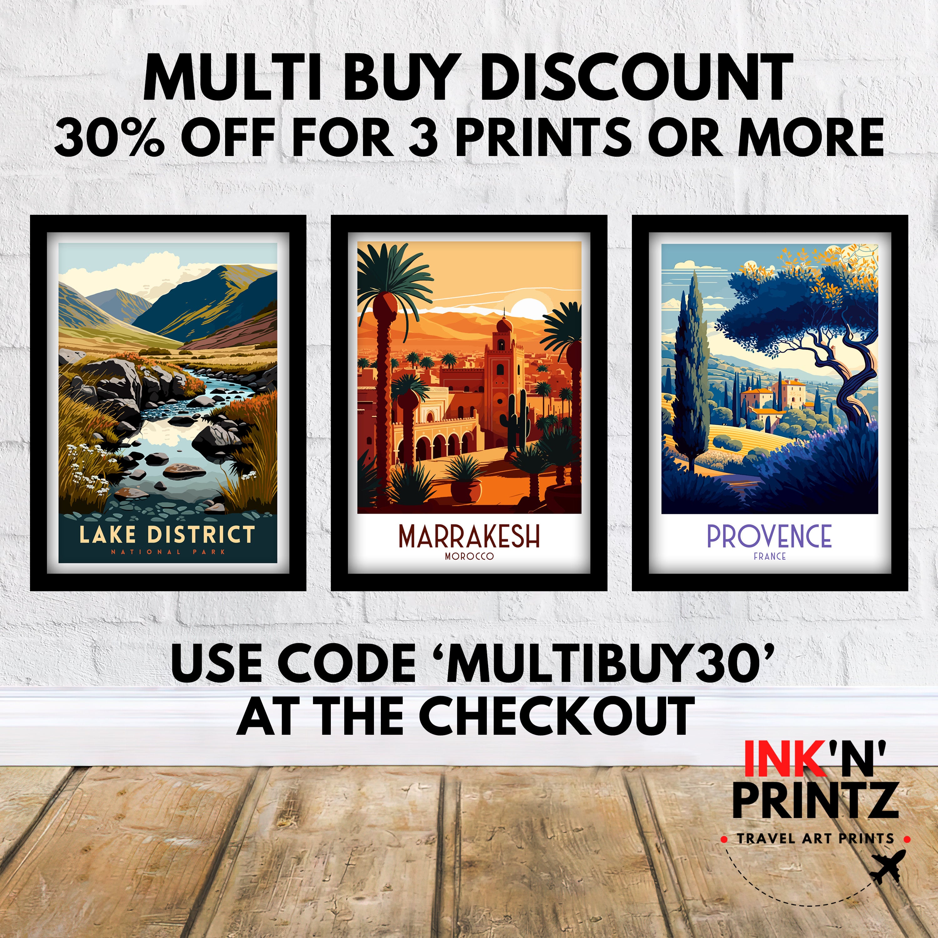 Peak District Travel Print | Peak District Art | Peak District Print | Landscape | Travel Poster | Peak District Poster