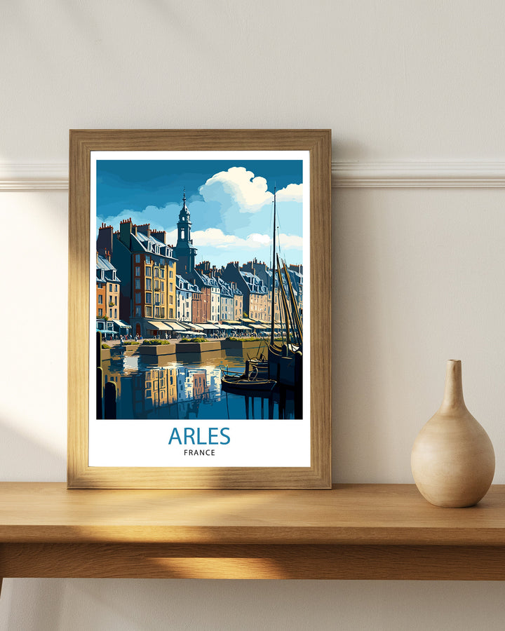 Arles France Travel Poster Arles