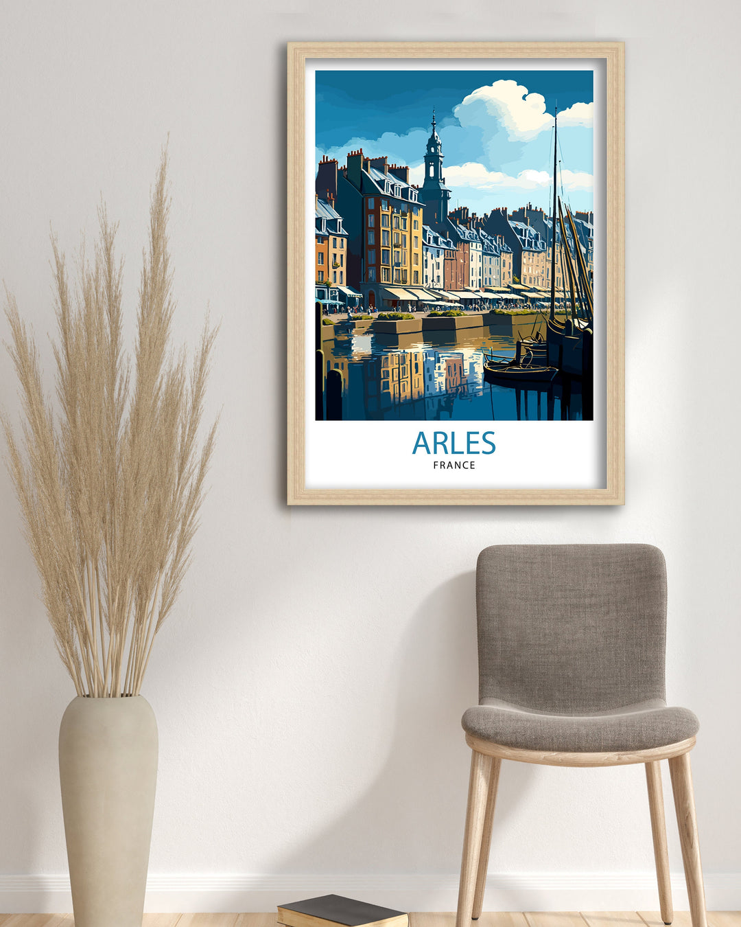 Arles France Travel Poster Arles