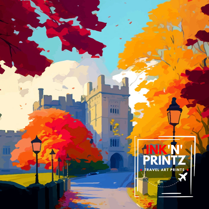 Windsor Berkshire Travel Poster Windsor