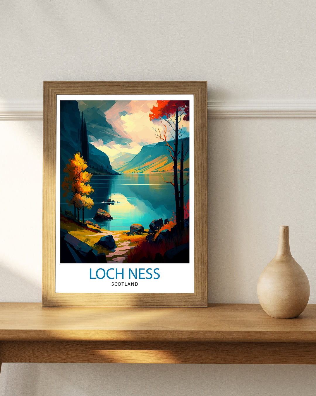 Loch Ness Travel Poster Loch Ness