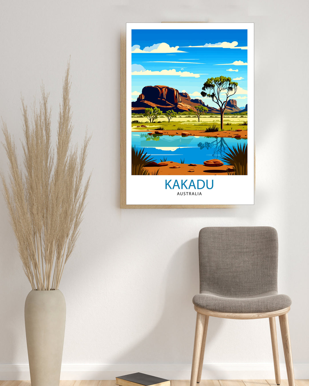 Kakadu Australia Travel Poster Kakadu