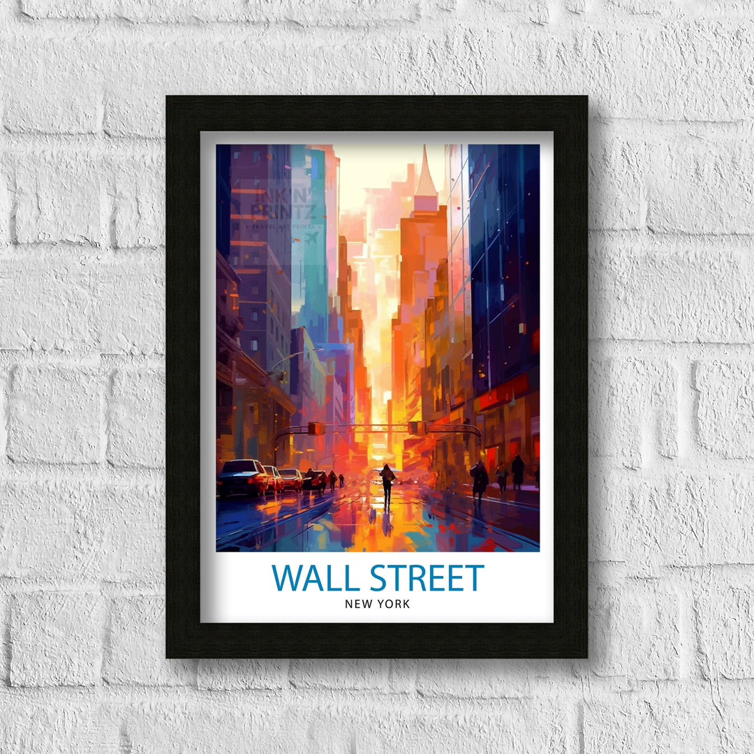 Wall Street New York City Poster