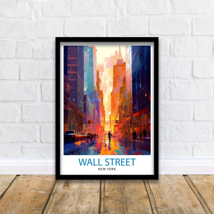 Wall Street New York City Poster