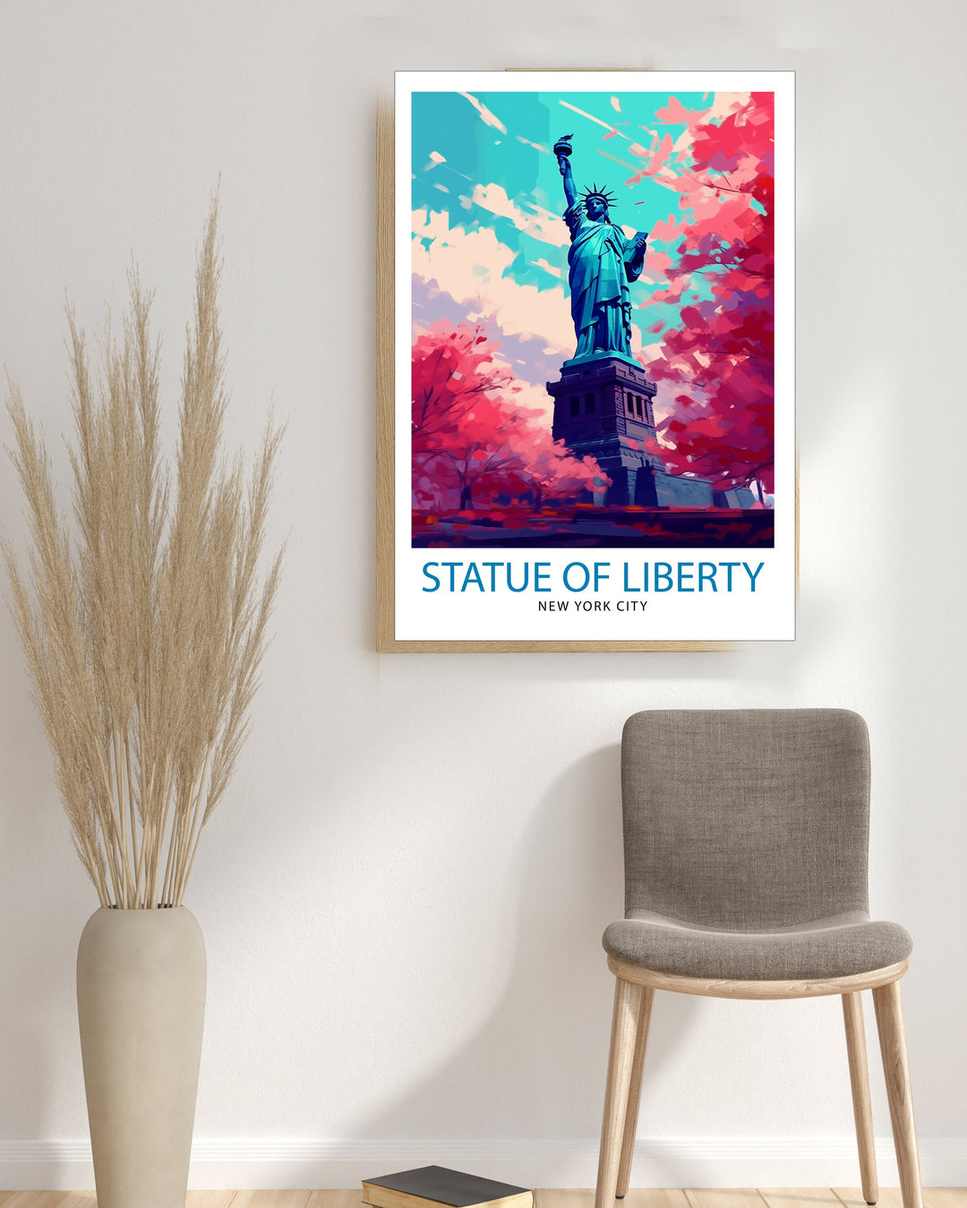 Statue of Liberty Travel Poster