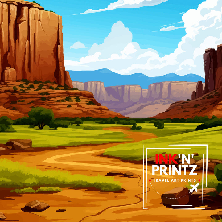 Grand Junction Colorado Travel Print Colorado Wall Decor Grand Junction Poster Rocky Mountain Travel Prints Colorado Art Print Grand
