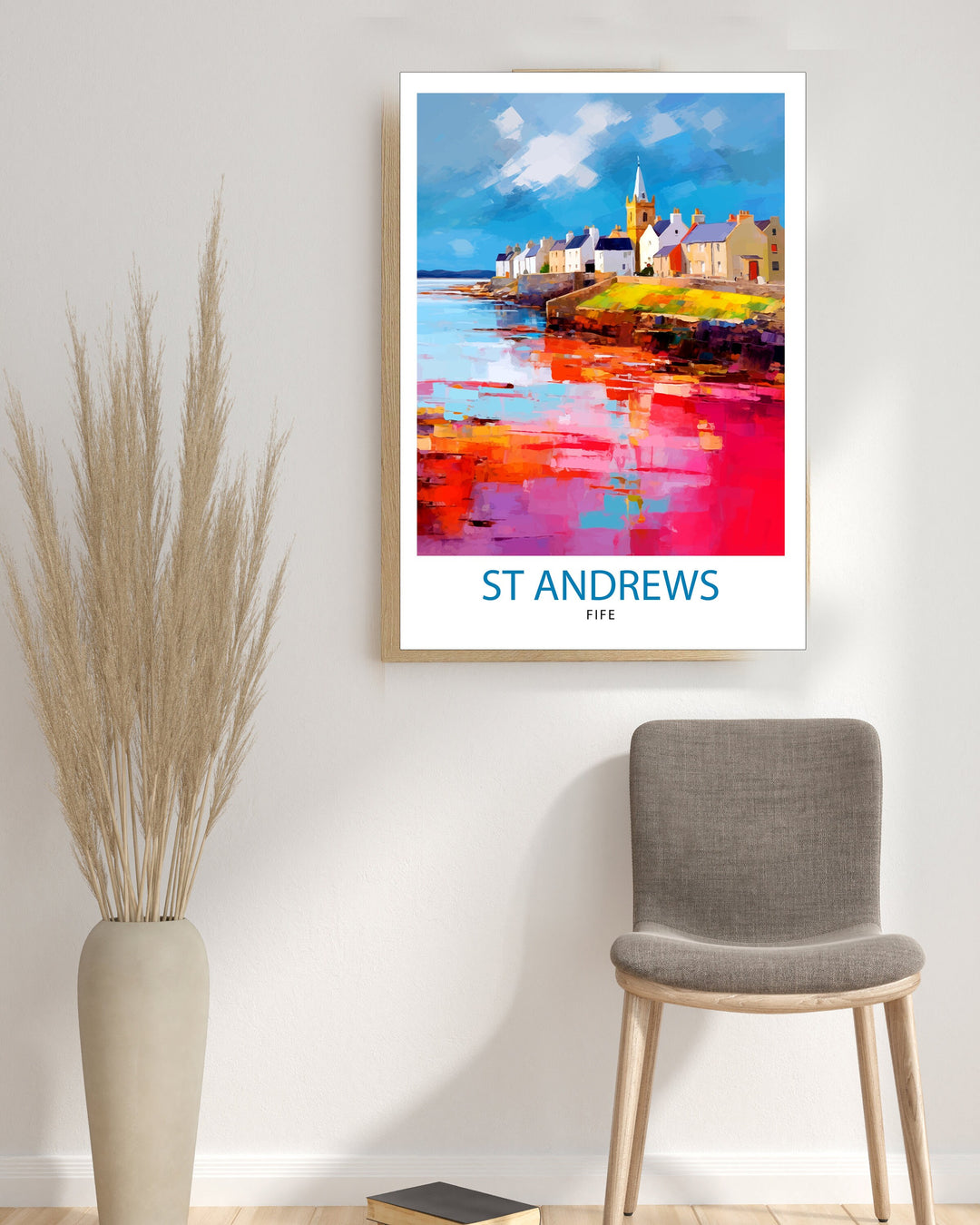 St Andrews Fife Travel Poster St Andrews