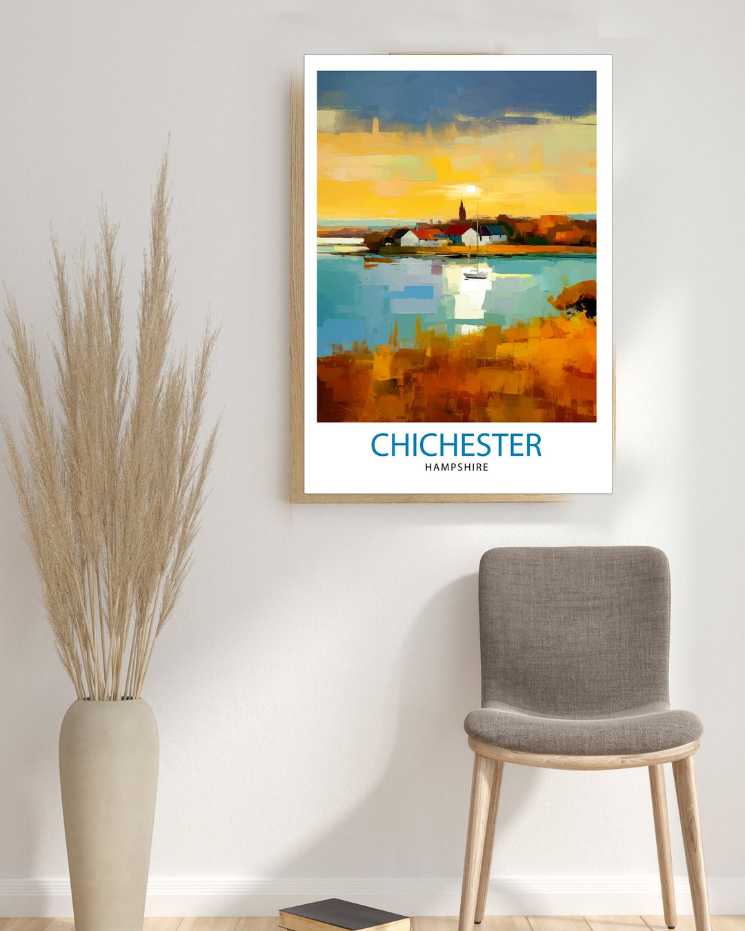 Chichester Harbour Travel Poster Chichester Harbour