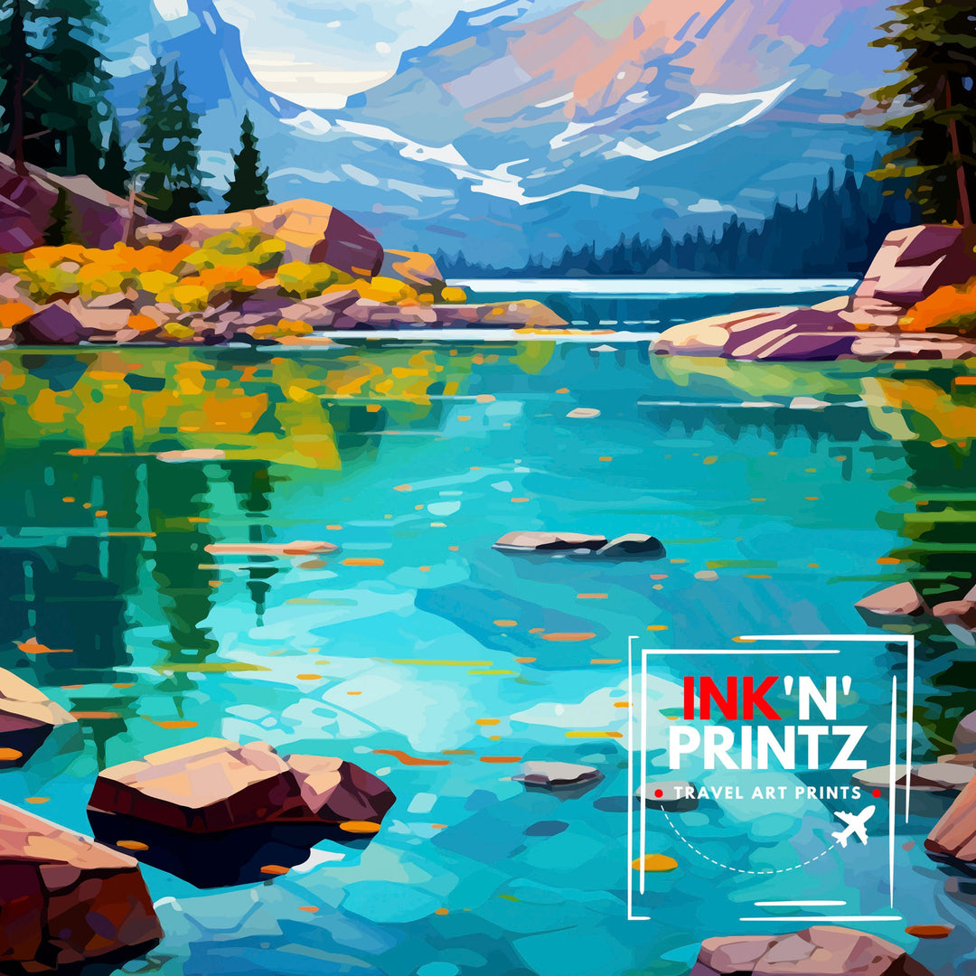 Lake San Cristobal Colorado Travel Print| Colorado Wall Decor Lake San Cristobal Poster Rocky Mountain Travel Prints Colorado Art Print