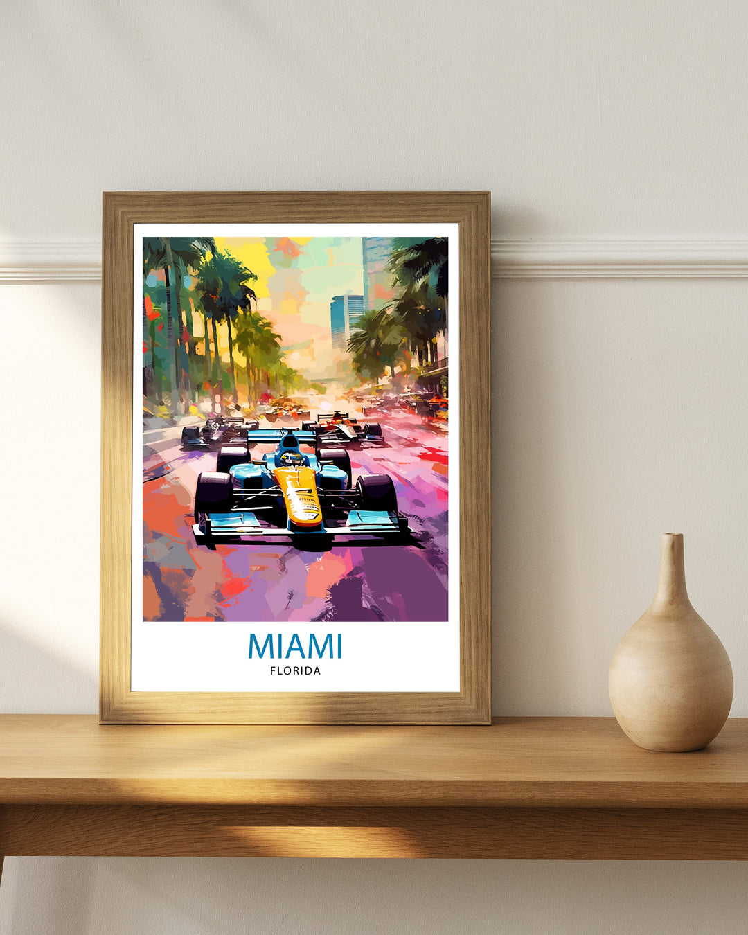 Miami Travel Poster