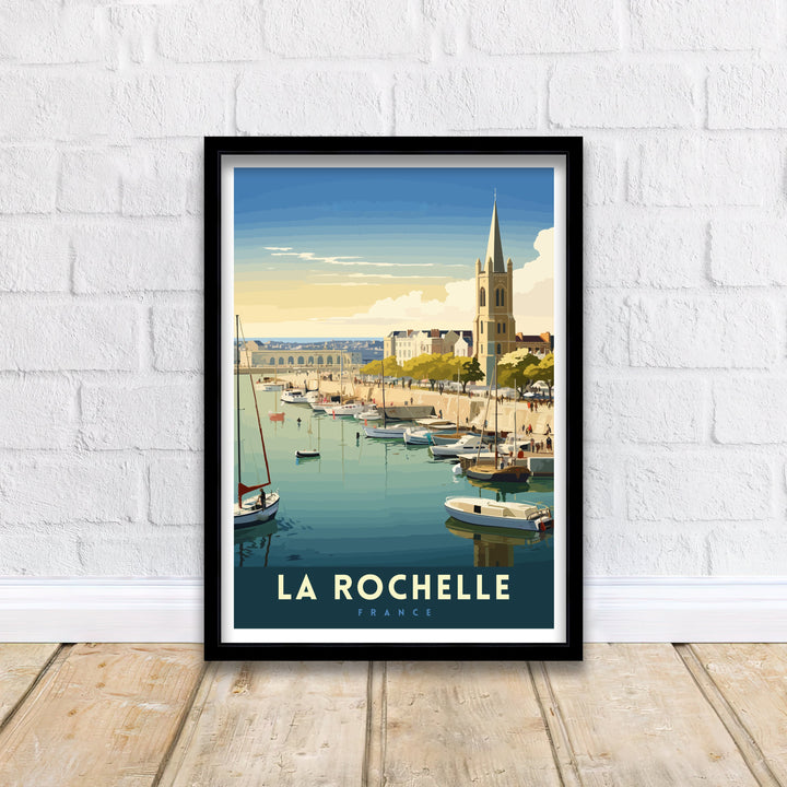 La Rochelle Travel Poster La Rochelle