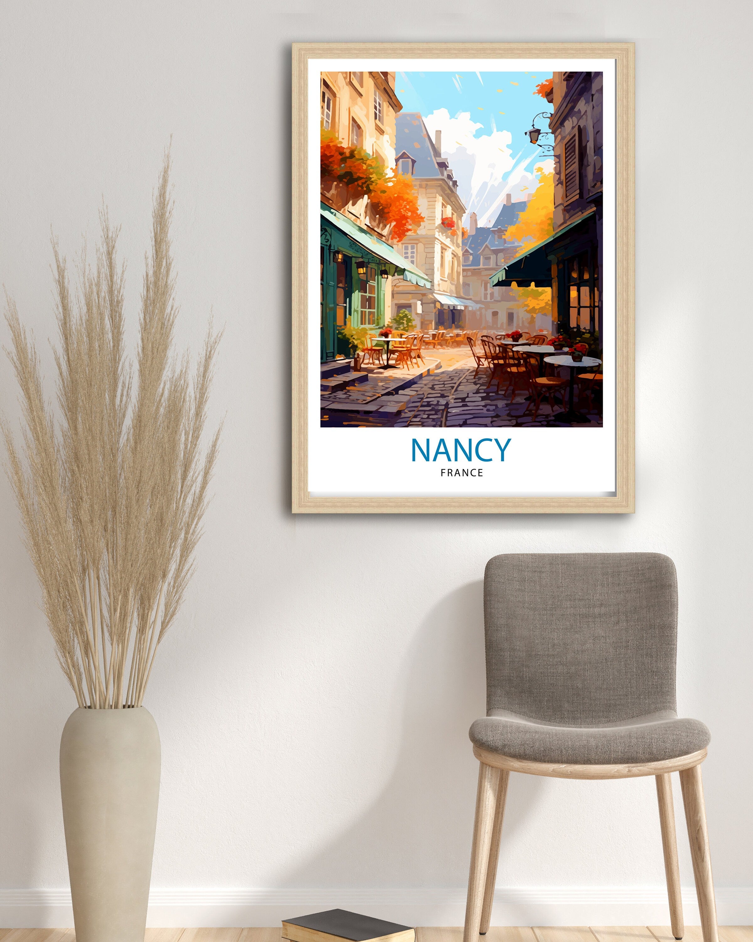 Nancy France Travel Print| Nancy Wall Decor Nancy Poster France Travel Prints Nancy Art Print Nancy Illustration Nancy Wall Art France Print