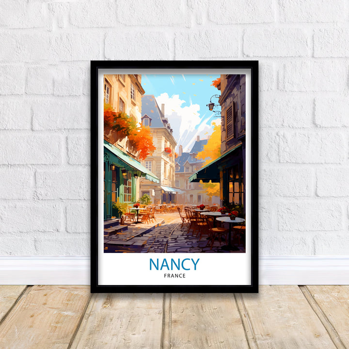 Nancy France Travel Poster