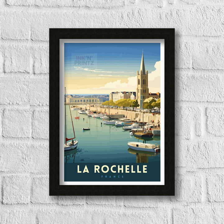 La Rochelle Travel Poster La Rochelle