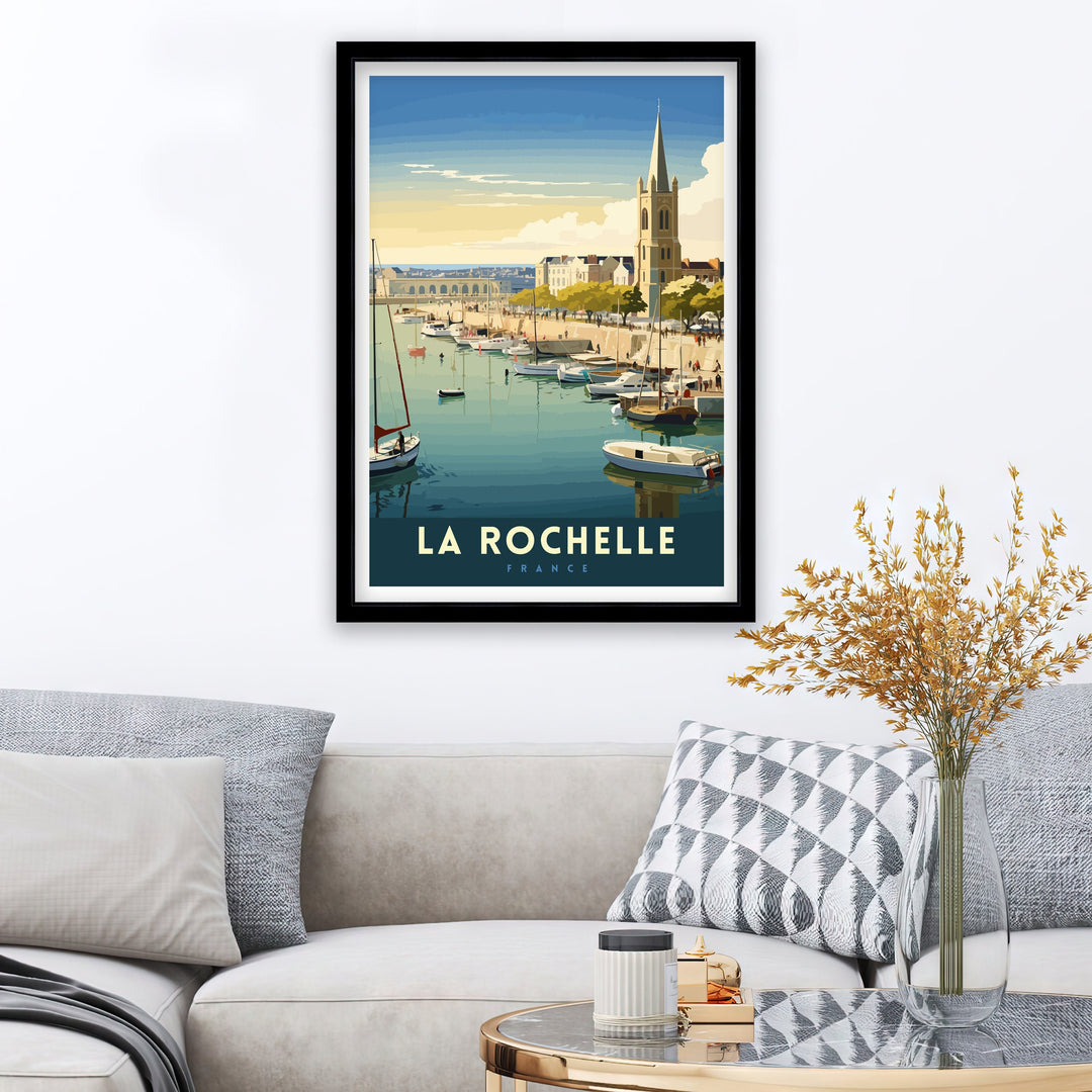 La Rochelle Travel Poster La Rochelle