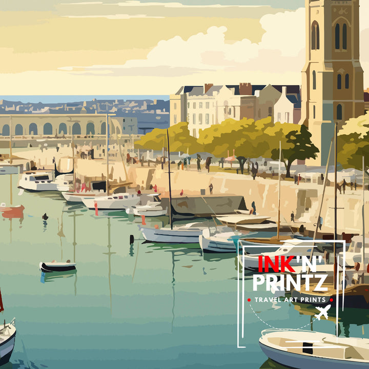 La Rochelle Travel Poster La Rochelle