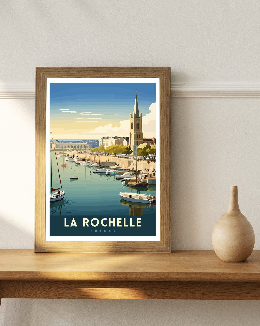 La Rochelle Travel Poster La Rochelle