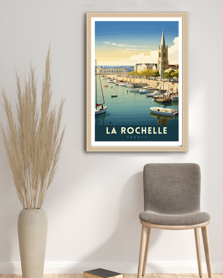 La Rochelle Travel Poster La Rochelle