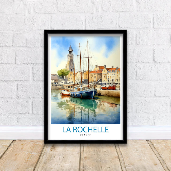 La Rochelle Travel Poster La Rochelle