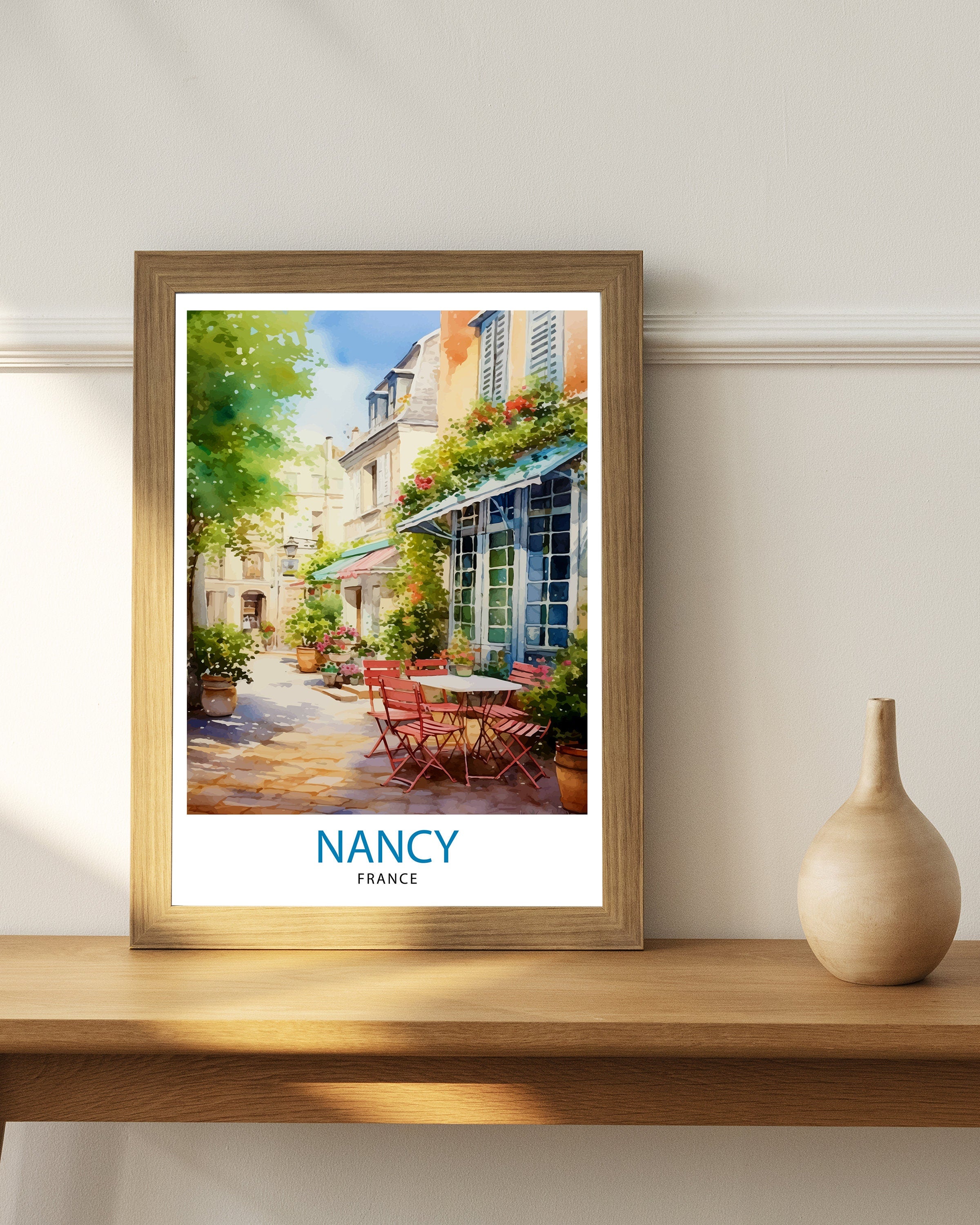 Nancy France Travel Print Nancy Wall Decor Nancy Poster France Travel Prints Nancy Art Print Nancy Illustration Nancy Wall Art France Print