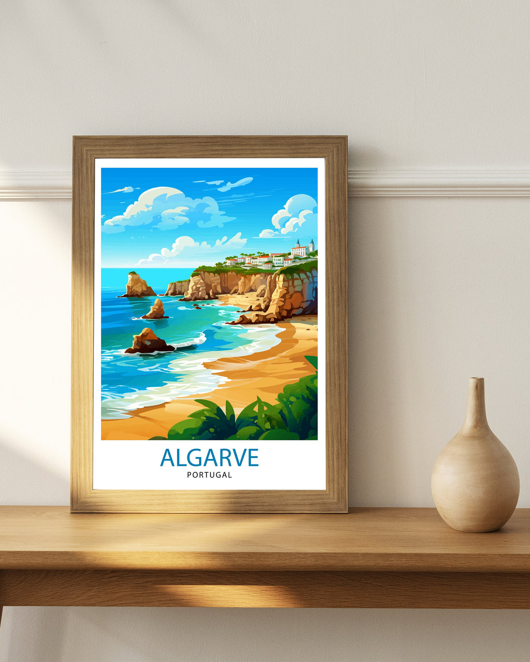 Algarve Portugal Travel Poster Algarve