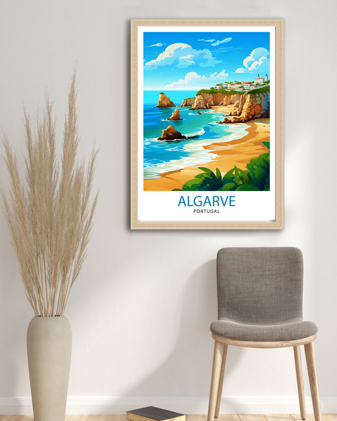 Algarve Portugal Travel Poster Algarve