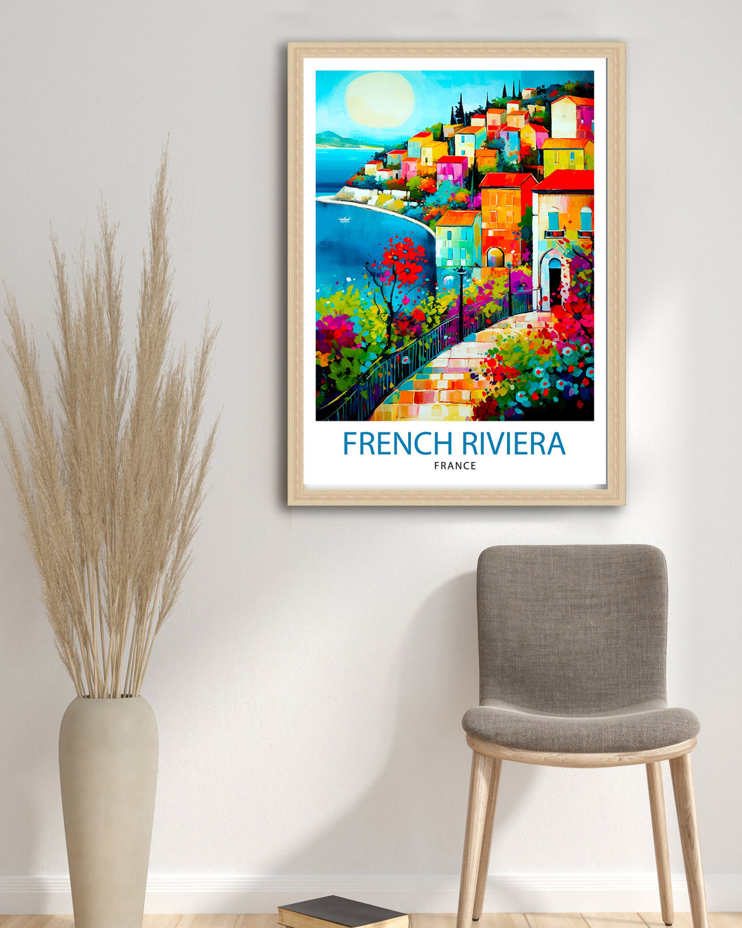 French Riviera Travel Poster French Riviera