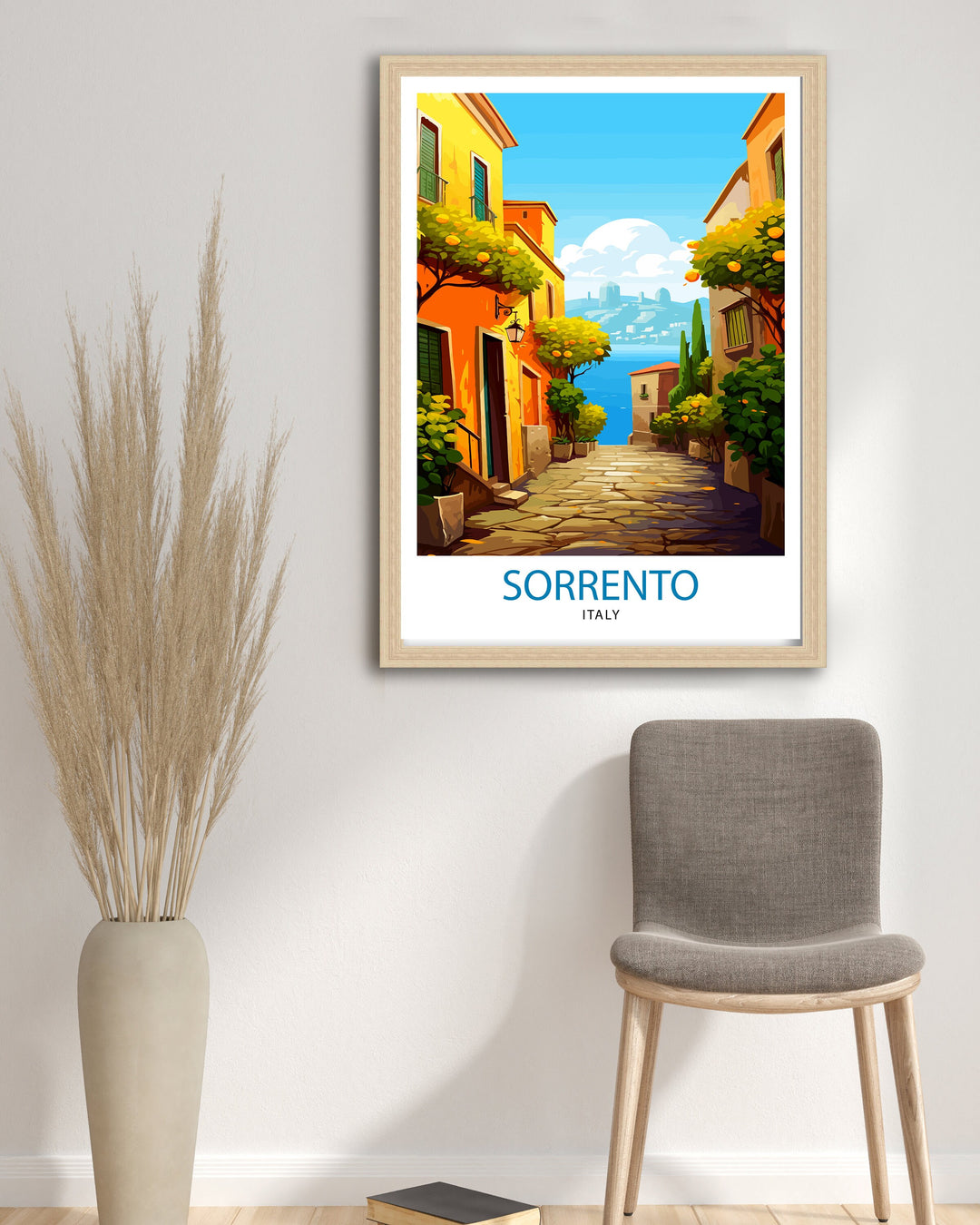 Sorrento Italy Travel Poster Sorrento