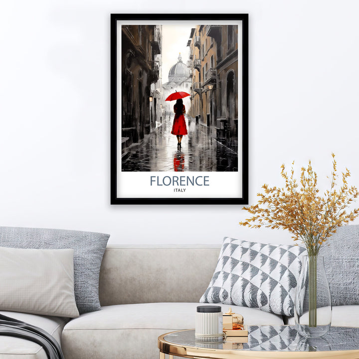 Florence Travel Poster