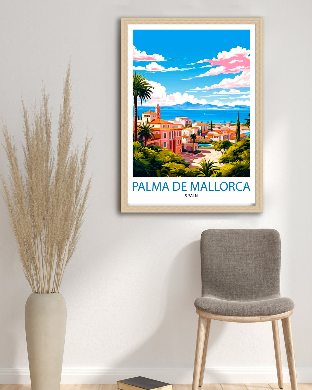 Palma de Mallorca Travel Poster Palma