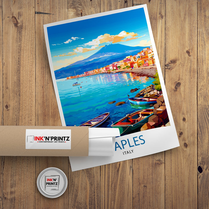 Naples Italy Poster Naples