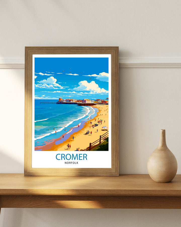 Cromer Norfolk Poster Cromer