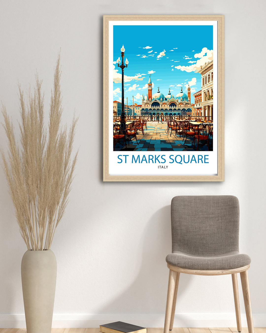 St. Mark's Square Venice Travel Poster St. Mark's