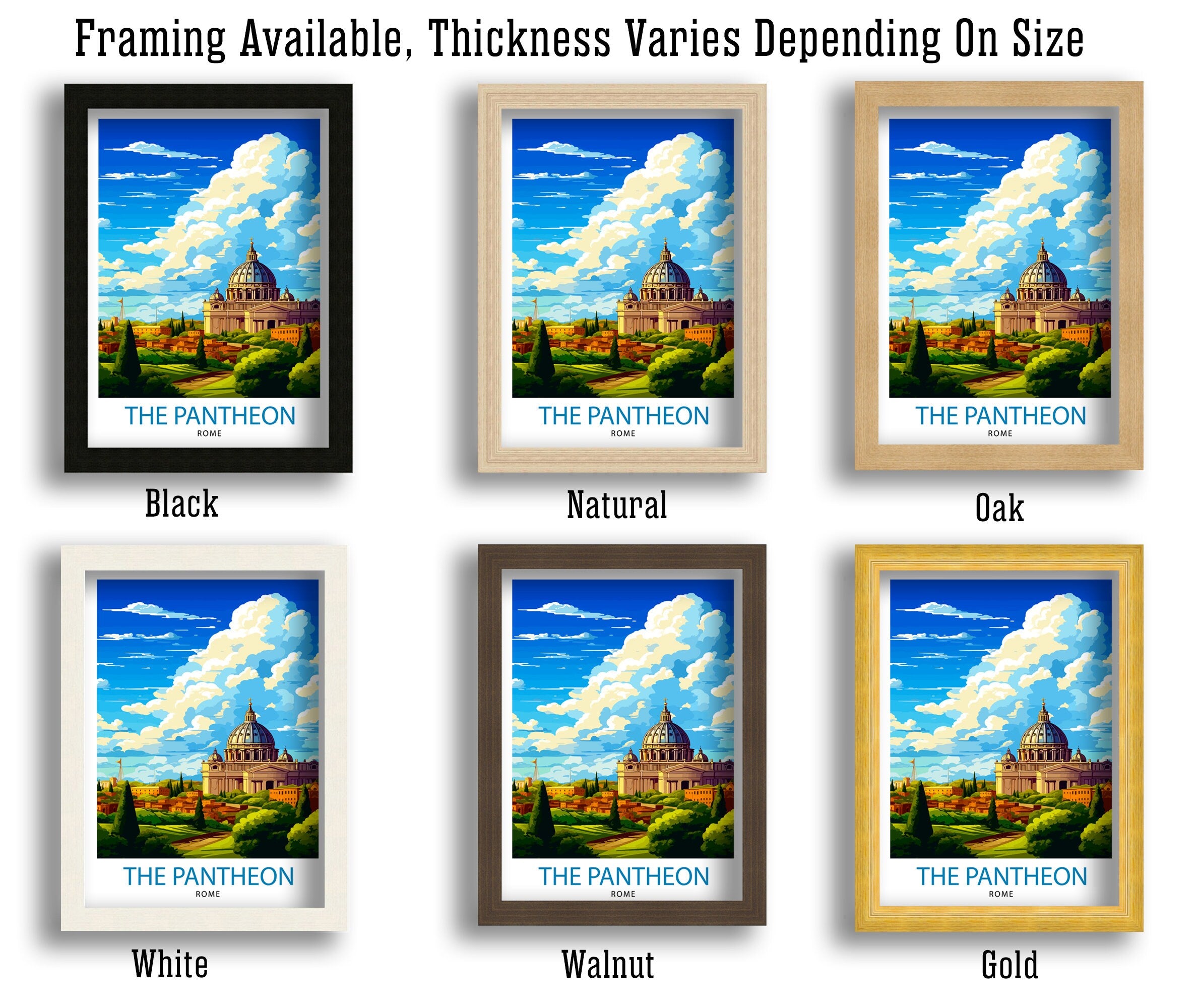 The Pantheon Rome Travel Print Pantheon Wall Decor Pantheon Poster Rome Travel Prints Pantheon Art Print Pantheon Illustration Pantheon Wall